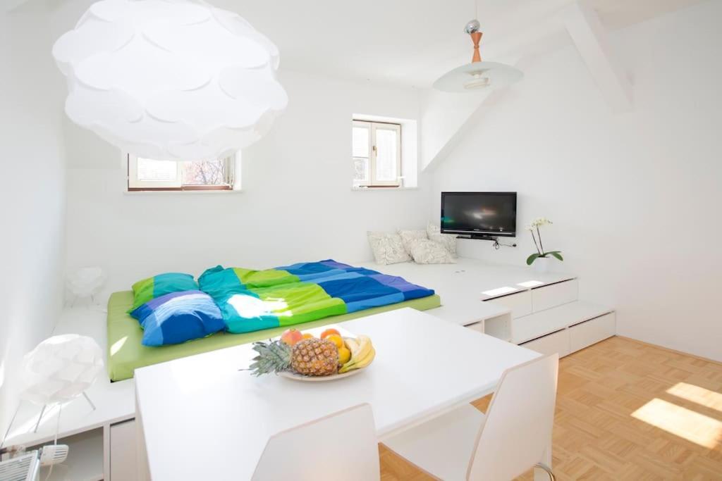 The Cute, Sunny Apartment In The Center +P Любляна Екстериор снимка